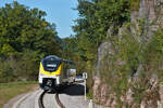 Am 15.10.2026 trifft der 563 102-3 im Endbahnhof Calw der Hermann-Hesse-Bahn ein