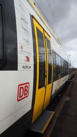 Seit dem 5.2.22 fährt am Wochenende zwischen Gunzenhausen und Pleinfeld auf der Seenlandbahn der BEMU von Alstom (ex Bomardier, siehe auch Fahrzeuganschriften).