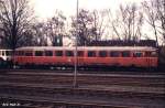 DB # 515 592-5 abgestellt in Wanne - Eickel Hbf irgentwann um 1988.