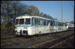 Abgestellt im Bahnhof Wanne Eickel ist hier 515554 NOKIA am 18.11.1995 zu sehen.