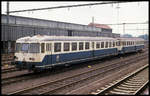 Wanne Eickel am 6.10.1989: Akku Triebwagen 515012 und 515538