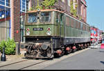 171 001-1 (251 001-4) des DB Museum Nürnberg, betreut durch den Förderverein Berlin– Anhaltische Eisenbahn e.V., steht während des Tags der offenen Tür im DB Werk Dessau (DB