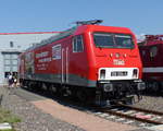 MEG 156 004-4 am 31.08.2019 beim Tag der offenen Tür im DB Werk Dessau.