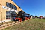 TG 95 1027-2 am 19.09.2020 beim Eisenbahnfest im Bw Arnstadt.