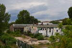Blick auf Überreste des ehemaligen RAW Friedrichshain.