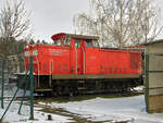 Die Rangierlok V 60.3 der HVLE - ex DR/DB 105 112 bzw.