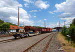 Blick über das Eisenbahnmuseum Bochum Dahlhausen am 07.06.2014