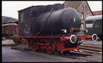 Eisenbahnmuseum Dieringhausen am 24.3.1994: Dampfspeicherlok ehemals VVG Monheim.
