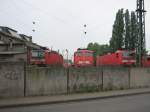 2x BR 143 und 1x BR 110 im BW D�sseldorf