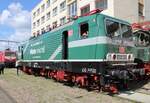 DB 143 841-5  Mathias  am 30.08.2025 beim 100-jährigen Jubiläum des Bahnbetriebwerks Erfurt.