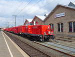 DB Netz Notfalltechnik 714 108 am 13.04.2019 am DB Werk Fulda.