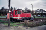 Kleinlok der Lg III 332 173 am 12.11.2000 im Bw. Fulda.