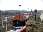 Am BW Leipzig Hbf Sd haben die Anlagen zur Lokbehandlung die Zeiten der Bahnreform berstanden.