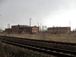 Diese Gebude gehren zum ehemaligen BW Leipzig Wahren, 25.03.08