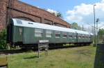 Wagen des Fhrungszug des Ministeriums fr Nationale Verteidigung 61 80 89-40 021-1 Salon von Dampfplus im Museums Bw Lutherstadt Wittenberg  Frderverein Berlin -Anhaltische Eisenbahn e.V. 