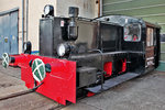 100 279-9 steht im Dampflokwerk Meiningen.Bild vom 5.9.2015