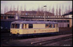 Am 3.2.1990 lag das BW Osnabrück Rbf in den  letzten Zügen  und diente nur noch wenigen Fahrzeugen als Abstellung.