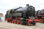 DR 95 0009-1 (90 80 0095 009-1 D-PRESS) am 04.05.2024 beim Fr�hlingsfest im Lokbahnhof Sonneberg (Th�r).