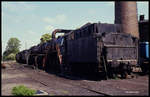 Tag der offenen Tür beim BW Staßfurt am 19.5.1991: Heizlok Nr. 17 ex 22066