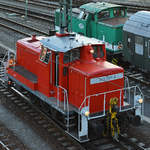 Die Rangierlokomotiven 363 737-8 & 106 006 in Dresden.