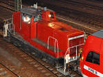 Die Rangierlokomotive 362 853-4 in Dresden.