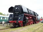 01 509 in Weimar am 30.Mai 2010 beim Eisenbahnfest des TEV.