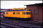 In kräftigem Geld Lack stand 701114 am 27.1.1990 im HBF Bielefeld.