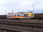 BR 708 302-5 in Magdeburg-Rothensee am 08.02.2009
Ganz leicht konnte man die entfernte Aufschrift  Siemens  erkennen im richtigen Winkel zur Sonne

Wenn einer eine bessere Kategorie als  Sonstige  kennt , kann er mir schreiben. Diese Bauart sah ich zum ersten mal .