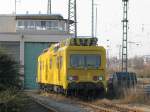 708 306-6 beim Stellwerk in Heilbronn am 14.12.2009 (Der Fotostandpunkt ist ein ffentlch zugnglicher Parkplatz)