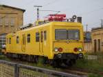 Leipzig Hbf. am  Schuppen 7, der ORT 708 311-6 nach getaner Arbeit, Freitag 13.08.2010