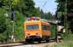 DB ORT Turmwagen 708 327-2 ex DR BR 188.3 Richtung M�nchen, KBS 951 Salzburg - M�nchen, fotografiert bei der Durchfahrt Bhf. A�ling am 14.05.2012