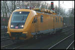 Am 12.1.2004 fuhr dieser damals moderne 711117 um 9.53 Uhr durch den oberen Bahnhofsbereich des HBF Osnabrück.