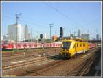 HIOB 711 104 am 16.09.2007 im Vorfeld des Hauptbahnhofes Frankfurt am Main in Hhe der S-Bahn-Abstellanlage links im Bild.