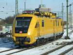 711 113 der Netz Instandhaltung am 03.02.2010 in Braunschweig Hbf.