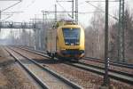 ORT 711 115 fhrt am 07.03.2012 durch Dresden-Strehlen.