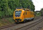 Am 25.06.2013 fuhr der Freiburger TVT 711 112-3 in Richtung Heimat durch Schallstadt.