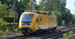 DB mit dem Instandhaltungsfahrzeuge für Oberleitungsanlagen (IFO)  711 110-7  am 23.09.20 Richtung Frankfurt/Oder in Berlin Hirschgarten.
