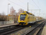 Durchfahrt durch Bergen/Rügen hatte der 711 116 am 22.März 2026.