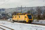 DB 711 104-0 in Wuppertal, Januar 2024.
