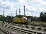 BR 711 113 - 1 auf der Fahrt zur Mittagspause in Kreinsen BF am 14.08.08