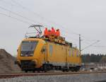 Wahrscheinlich auf Abnahmefahrt, der Triebwagen der DB 711 116-6, am 02.05.2013 in Nassenheide.
Hersteller: 	Gleisbaumechanik Brandenburg
Achsformel: 	B'B'
Bauart: 	711.1
Spurweite: 	1435 mm (Normalspur)
Lnge ber Puffer: 	24.640 mm
Leermasse: 	78,5 t
Hchstgeschwindigkeit: 	160 km/h
Installierte Leistung: 	1176 kW (2x 588 kW)
Anfahrzugkraft: 	64 kN
Motorentyp: 	MAN D 2842 LE 602
