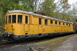 Der Tunnelmesswagen 712 001-7 im Eisenbahnmuseum Bochum-Dahlhausen.