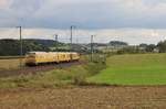 719 501/001 fuhr am 19.09.17 von Nürnberg nach Cottbus. Hier zu sehen in Feilitzsch.