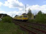 719 501 auf der Rckfahrt von Amberg nach Regensburg beim Ehemaligen Bahnhof Hiltersdorf.