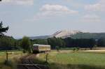 719 102/ 720 101/719 101 am 18.06.2009 beim Monte-Blick. Leider war hier eine Fotowolke etwas schneller als der Zug! (Strecke Amberg-Schnaittenbach)