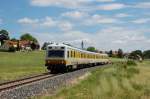 719 102/ 720 101/719 101 am 18.06.2009 untehalb von Gebenbach (Strecke Amberg-Schnaittenbach)