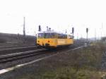Signaldienst VT 740 004-7 im Gleis 1 des Bf Flieden am 10.12.2008