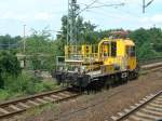 Glesarbeitsfahrzug GAF 100 R/H (wird zur Montage, Instandhaltung und  Wartung von Fahrleitungsanlagen eingesetzt) am 06.09.2005