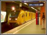 Auf Grund eines Fahrleitungsschadens befand sich 711 104 am 27.05.2008 im Reparatureinsatz auf Gleis 101 der S-Bahn-Station Frankfurt am Main Hauptbahnhof tief.