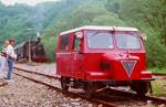 22.05.1988, Dampfbahn Fränkische Schweiz (DFS) Pfingsten in Behringersmühle.